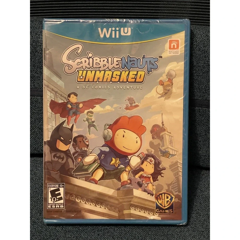 Scribblenauts Unmasked A DC Comics Adventure (Nintendo Wii U) Sealed